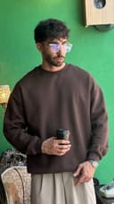 دورس یقه گرد شکلاتی