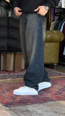 شلوار بگ بالونی نیلی سنگشور خاکی